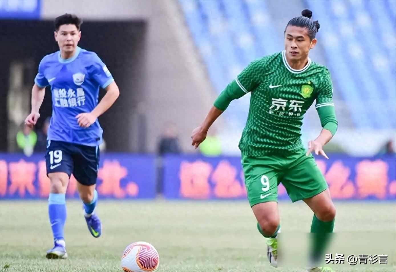 准备把板凳给坐穿！张玉宁心智成熟不愧是北京国安国内第一中锋